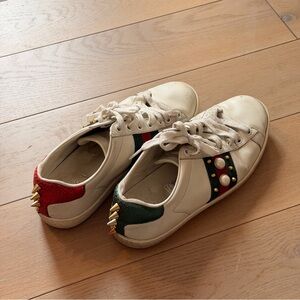 Authentic Gucci stud shoes size 37